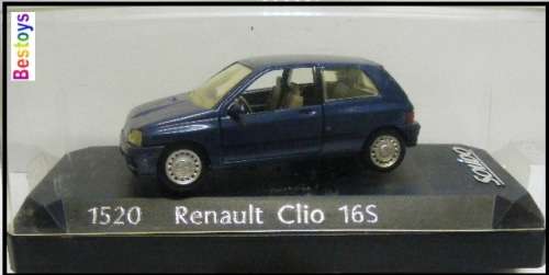 Solido Diecast Model Car 1520 Renault Clio 16 S 16S 1/43 scale new in pack