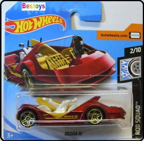 Hotwheels Hot Wheels Diecast Model Car 2019 175 / 250 Deora III Deora 3 Rod Squad 1/64 scale new