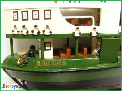 Hong Kong Star Ferry Model Replica Wooden construction new in pack