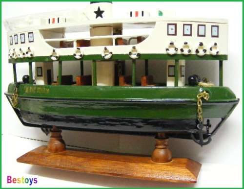 Hong Kong Star Ferry Model Replica Wooden construction new in pack