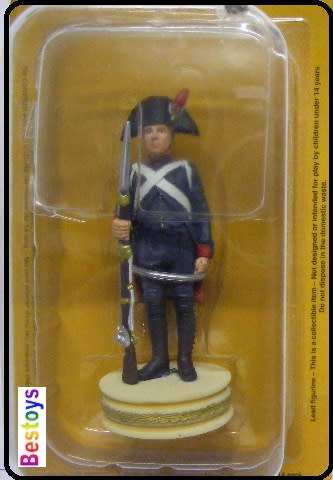 Diecast Soldier Military Figure Figurine Collection French Infantryman 7cm new in pack