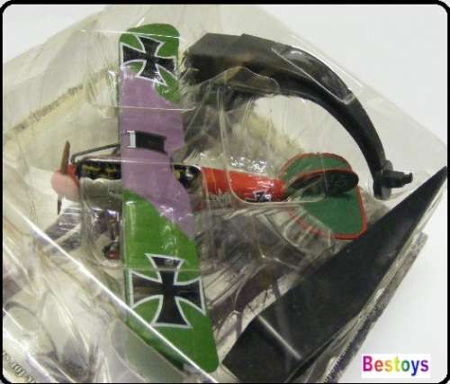 Diecast Model Military Plane Collection Albatros D V Biplane 1917 WW 1 WW1 Imp Germany 1/72 scale