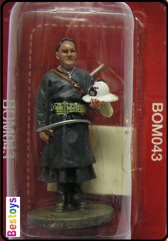 Firefighters Fireman Diecast Figure Collection Monk Fireman Poland 1997 54 mm new in pack