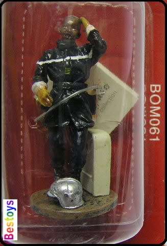 Firefighters Fireman Diecast Figure Collection Abidjan Ivory Coast 1999 54 mm new in pack