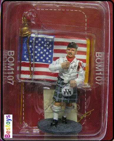 Firefighters Fireman Diecast Figure Collection Ceremonial Dress USA 2003 54 mm new in pack