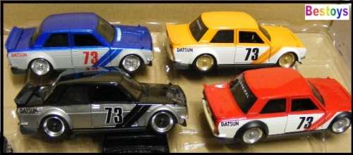 JADA Diecast Model Car JDM Datsun 510 Widebody 1973 No 73 1/32 scale new