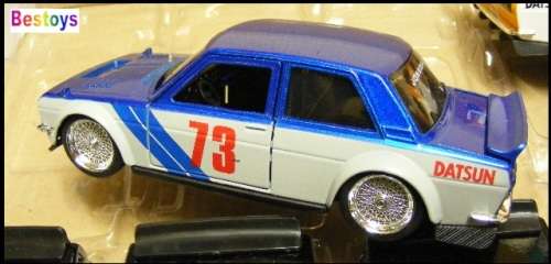 JADA Diecast Model Car JDM Datsun 510 Widebody 1973 No 73 1/32 scale new