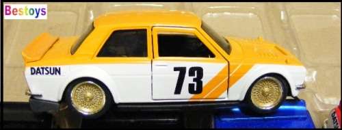 JADA Diecast Model Car JDM Datsun 510 Widebody 1973 No 73 1/32 scale new