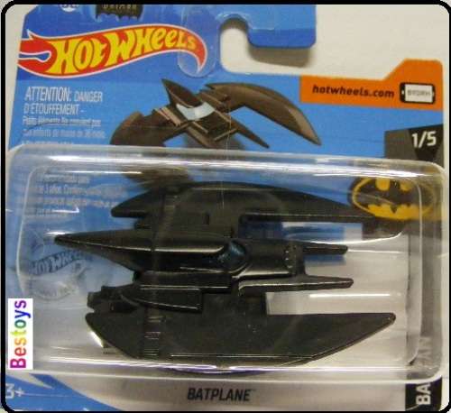 Hotwheels Hot Wheels Diecast Model Car 2020 56 / 250 Batplane Batman DC Comics new in pack