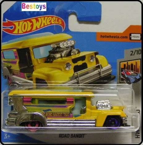 Hotwheels Hot Wheels Diecast Model Car 2020 7 / 250 Road Bandit Taxi new in pack
