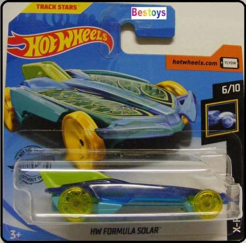 Hotwheels Hot Wheels Diecast Model Car 2020 16 / 250 HW Formula Solar X-Raycers 1/64 scale new in pa