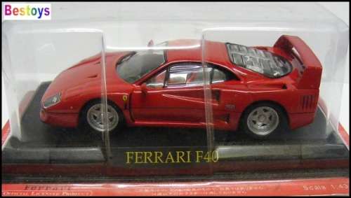 Ferrari Diecast Model Car Collection F 40 F40 1/43 scale new in pack