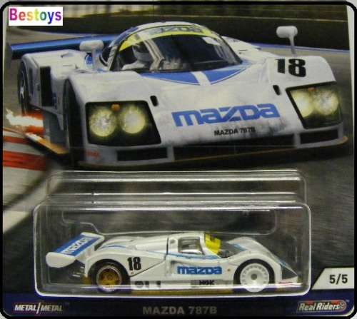 Hotwheels Hot Wheels Diecast Model Car Culture Circuit Legends Mazda 787 B 787B No 18 1/64 scale new