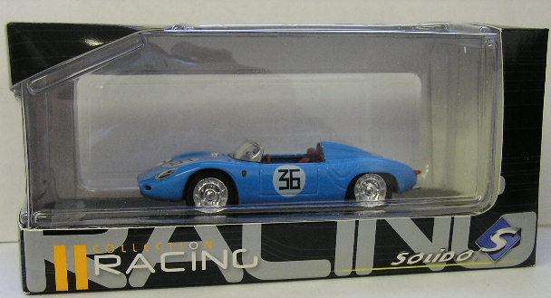 Solido Diecast Model Car , Porsche 718 RS 60 Spyder 1960 , Motorsport No 36 , 1/43 scale,new in pack