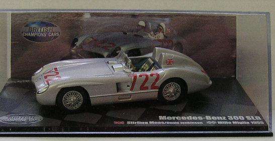 Diecast Model Car British Champions Motorsport Collection , Mercedes Benz 300 SLR 1955 , 1/43 scale