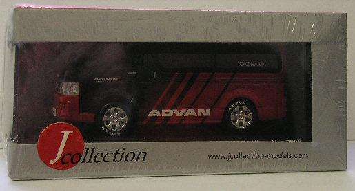 J Collection Diecast Model Car JC 087 , Toyota Hiace Van 2005 "Yokohama" , 1/43 scale , new in box