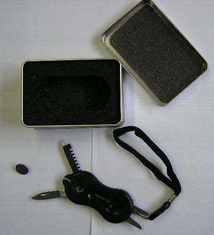 Golfing Multi Tool with marker , divet repair , knife & hard brush , ideal gift , new in box