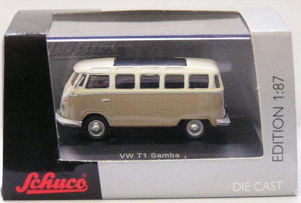 Schuco Diecast Model Car 2577800 ,Volkswagen VW Kombi Samba T1 T 1 ,HO 1/87 railway scale new in box