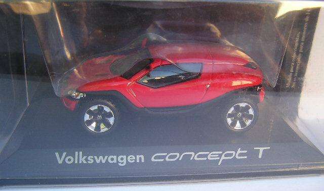 Concept Diecast Model Car Collection Volkswagen VW Concept T 1/43 scale new in pack