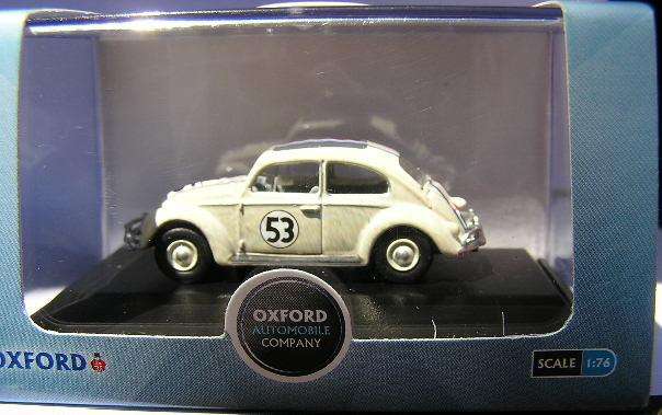 Oxford Diecast Model Car VWB001 Volkswagen VW Beetle "Herbie" No 53 1/76 OO railway scale new in box