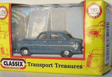 Classix Diecast Model Car EM76810 Ford Zephyr Six 6 Mk 1 MK1 1/76 OO railway scale new in pack