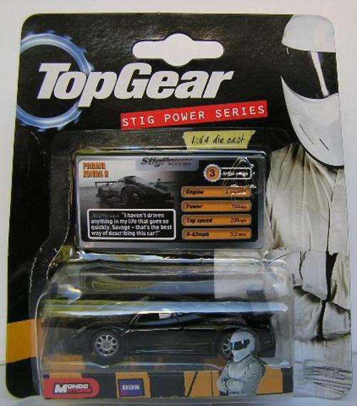 Mondo Motors Diecast Model Car Topgear Pagani Zonda R 1/64 scale new in pack
