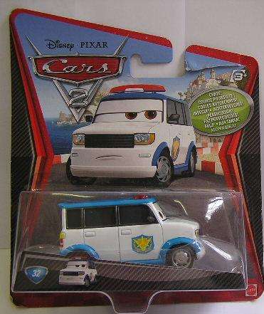 Disney Pixar Diecast Model Car Cars 2 Movie Film No 32 Officer Murakarmi CHASE 1/55 scale new