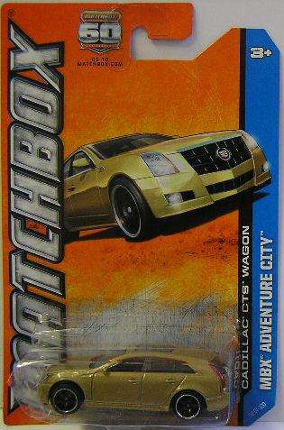 Matchbox Diecast Model Car No 52 / 120 2013 60th Anniv Cadillac CTS Wagon 1/64 scale new in pack
