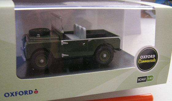Oxford Diecast Model Car LAN188003 Land Rover 88" inch open back 1/43 scale new in pack