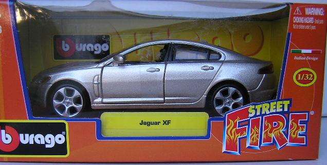 Burago Diecast Model Car Street Fire Jaguar XF 1/32 scale new in pack