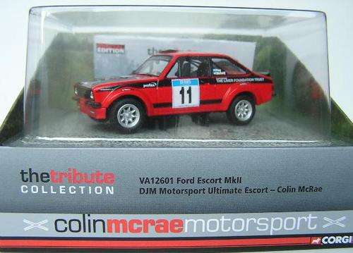 Corgi Hornby Vanguards Diecast Model Car VA12601 Ford Escort MK II 2 Colin McRae motorsport 1/43 new