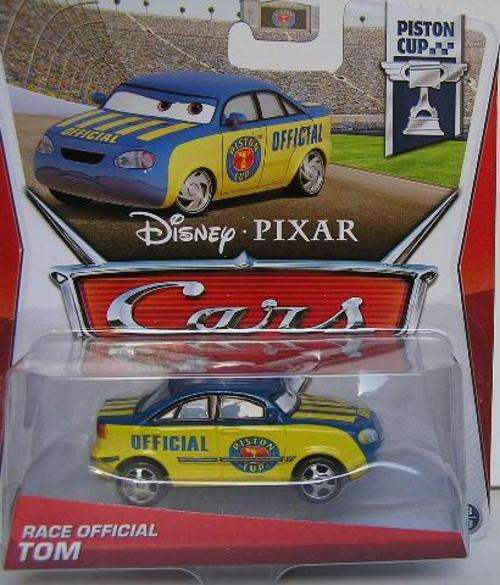 Mattel Disney Pixar Movie Film Cars 2 Diecast Model Car WGP Series Race Official Tom 2013 new in pac