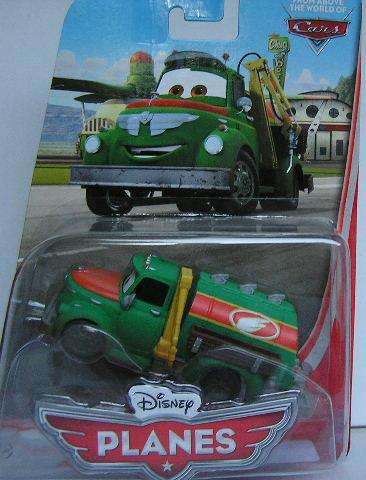 Mattel Disney Pixar Movie Film Planes Diecast Model Chug Fuel Tanker Truck 2013 on card new in pack