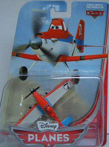Mattel Disney Pixar Movie Film Planes Diecast Model Plane Dusty Crophopper No 7 2012 on card new