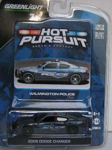 Greenlight Diecast Model Car Hot Pursuit Police Series Dodge Charger 2009 Wilmington Ohio 2012 new