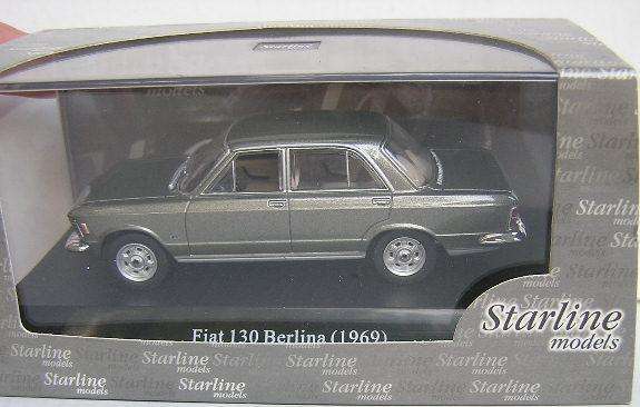 Starline Diecast Model Car 510325 Fiat 130 Berlina 1969 1/43 scale new in pack