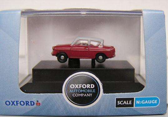 Oxford Diecast Model Car N105002 Ford Anglia 1/144 N railway scale new in pack