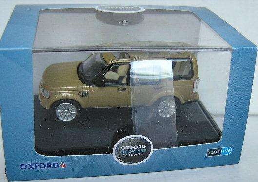 Oxford Diecast Model Car DIS001 Land Rover Discovery 4 OO 1/76 railway scale new in pack