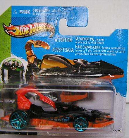 Hotwheels Hot Wheels Diecast Model Car 2013 52 / 250 Scorpedo new in pack
