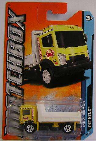 Matchbox Diecast Model Car No 15 Pit King Recovery Truck 2011 on card new in pack