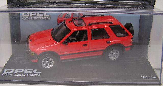 Opel Diecast Model Car Collection Isuzu Frontera A Frontier 1991 - 1998 1/43 scale new in pack