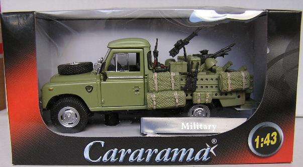 Cararama Hongwell Diecast Model Car Land Rover Series III 3 Military 1/43 scale new in pack