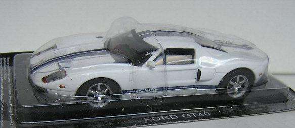 Supercars Diecast Model Car Collection Ford GT 40 1/43 scale new in pack