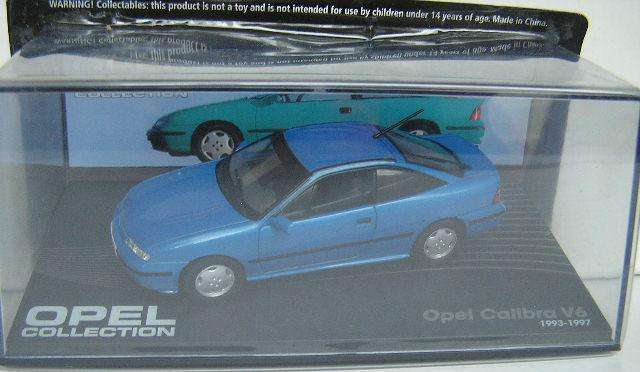 Opel Diecast Model Car Collection Calibra V6 V 6 1993 - 1997 1/43 scale new in pack