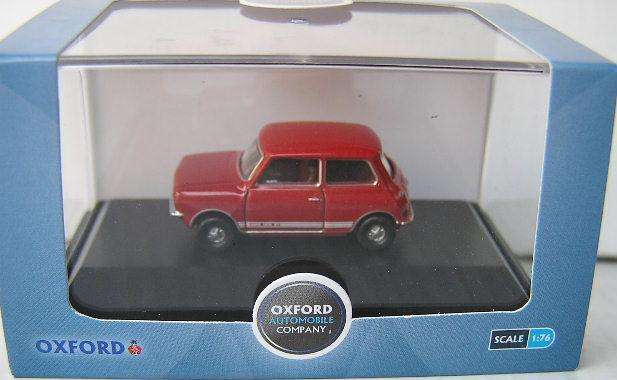 Oxford Diecast Model Car MINGT001 Mini Cooper 1275 GT Reynard 1/76 OO railway scale new in pack