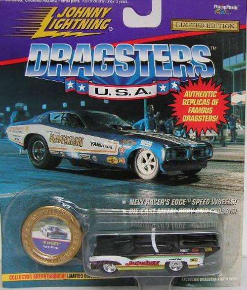 Johnny Lightning Diecast Model Car Dragsters Series 5 Jukebox 1955 1995 on card 1/64 scale new