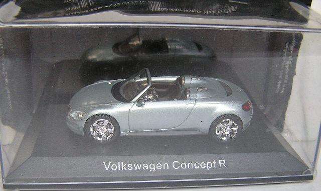 Volkswagen VW Diecast Model Car Collection Concept R Convertible 1/43 scale new in pack