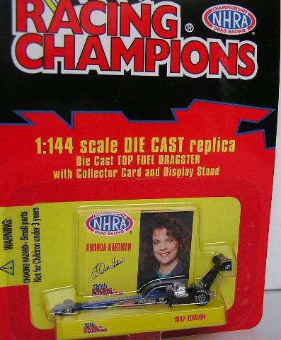 Racing Champions Diecast Model Top Fuel Dragster 1997 1/144 N railway scale new in pack