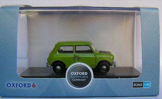 Oxford Diecast Model Car MN005 Movie TV Film Mini Cooper "Mr Bean" 1/76 OO railway scale new in pack