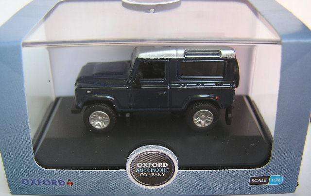 Oxford Diecast Model Car LRDF002 Land Rover Defender 90 2013 1/76 OO railway scale new in pack